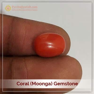 Coral (Moonga) Gemstone 1