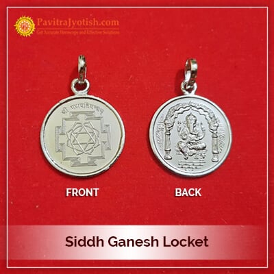 Siddh Ganesh Locket