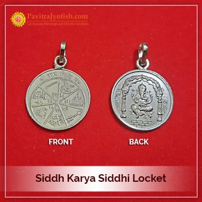 Siddh Karya Siddhi Locket