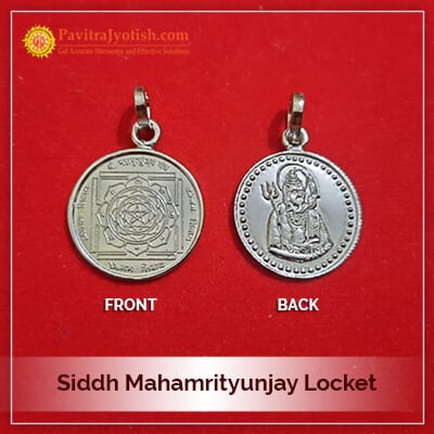 Siddh Mahamrityunjay Locket