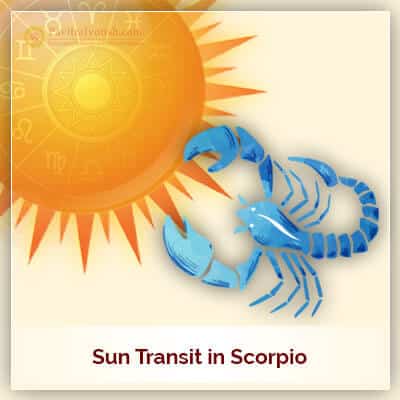 Sun in Scorpio (Vrishchik Rashi) on 16th November 2017