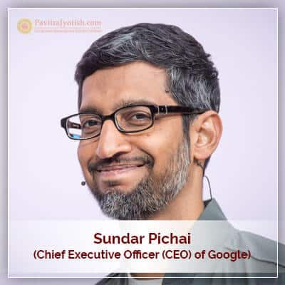 About Sundar Pichai Horoscope