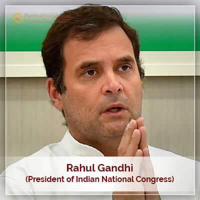 Rahul Gandhi Astrology PavitraJyotish